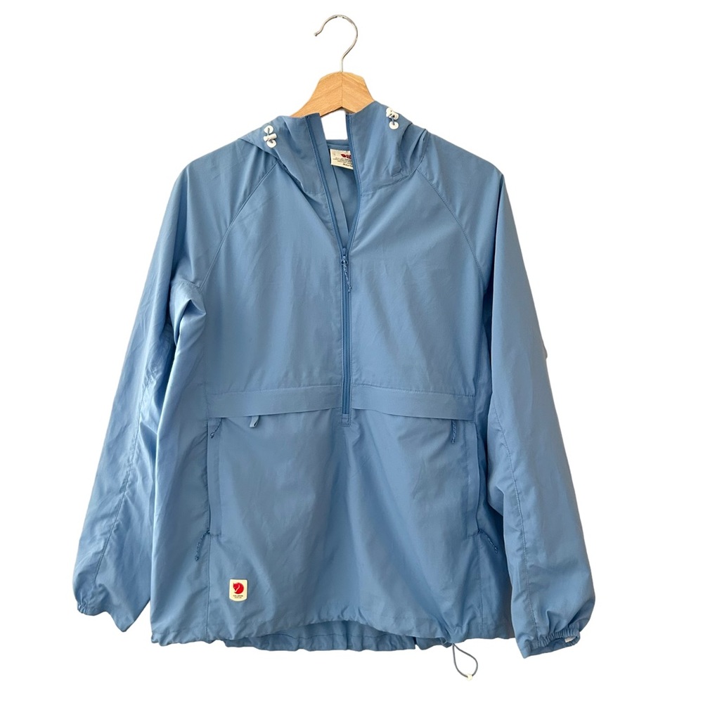 Fjallraven Jacket Womens Small High Coast Lite Anorak Windbreaker Outdoor Hiking